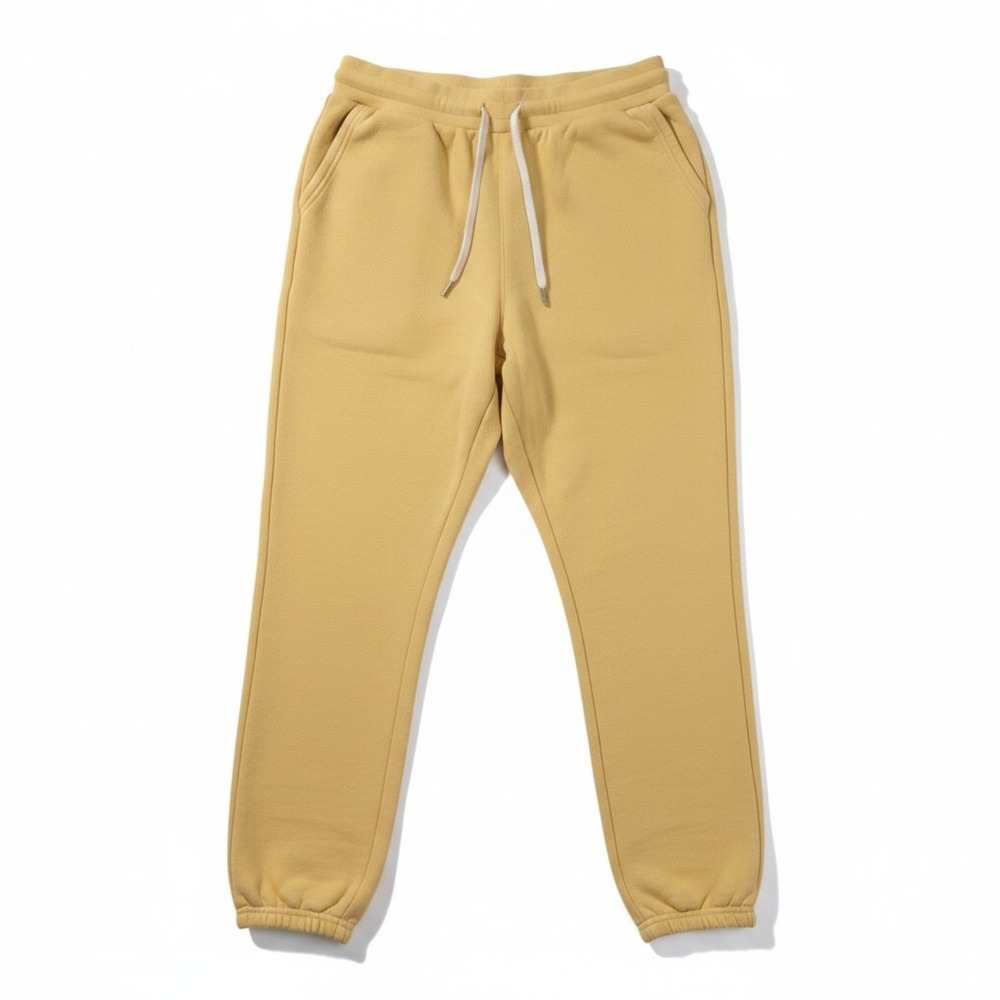 John Elliot Sweatpants Mens 3 US Large Yellow French Terry Jogger Lounge Pants